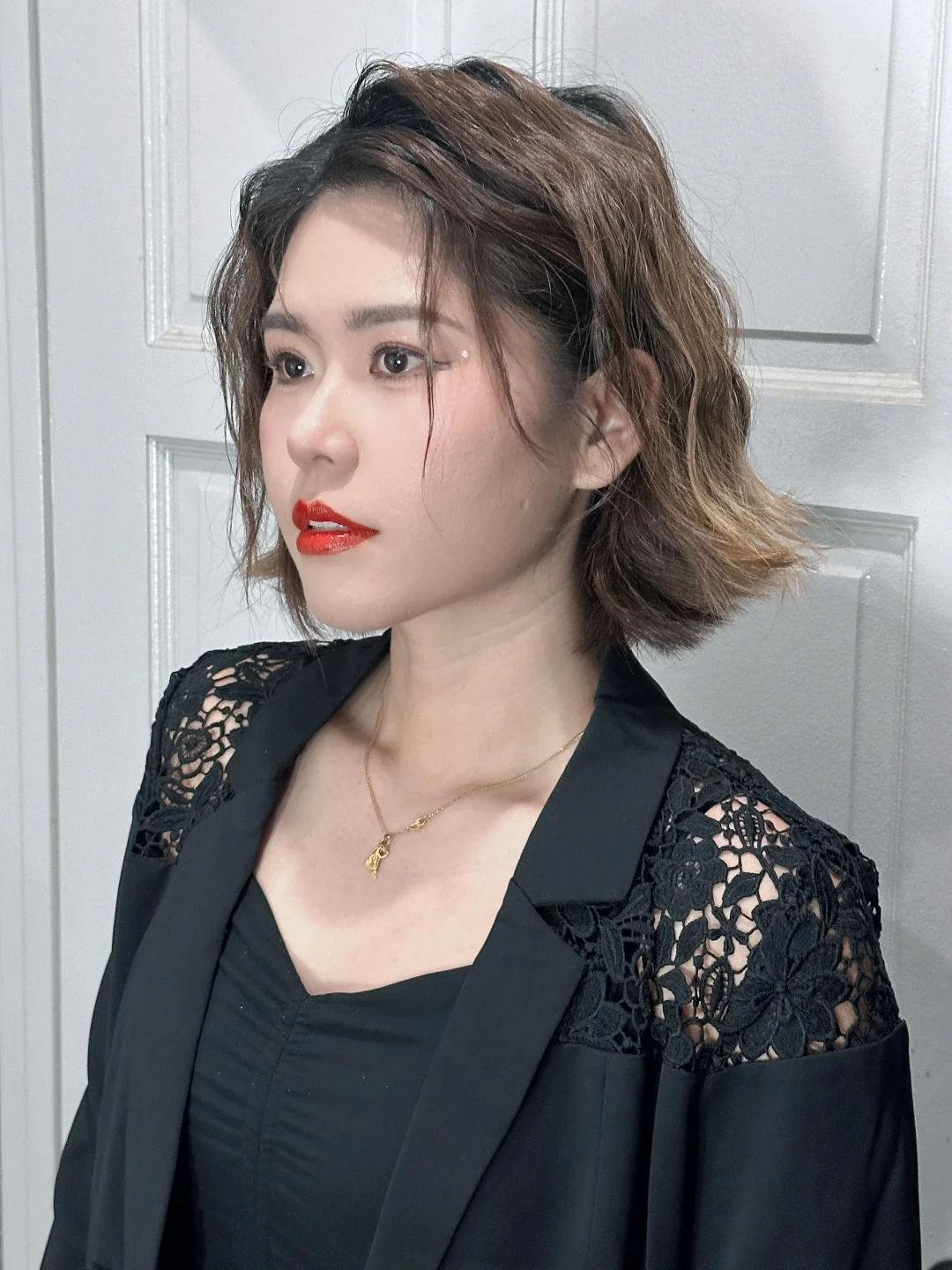 这个妆容