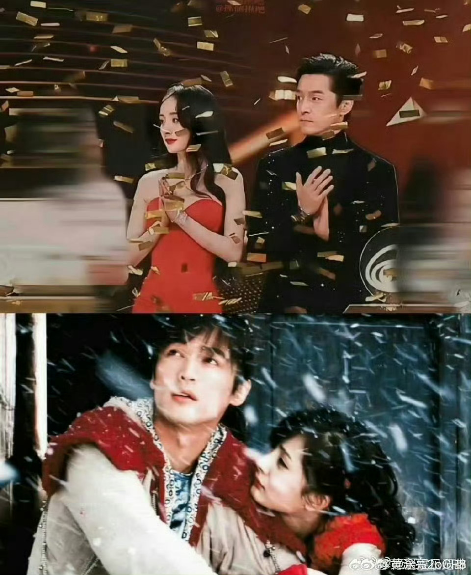 曝二搭男女主会让内娱爆炸歌幂：胡歌×杨幂（《仙剑三》景天&雪见）2. 晓颖：陈晓