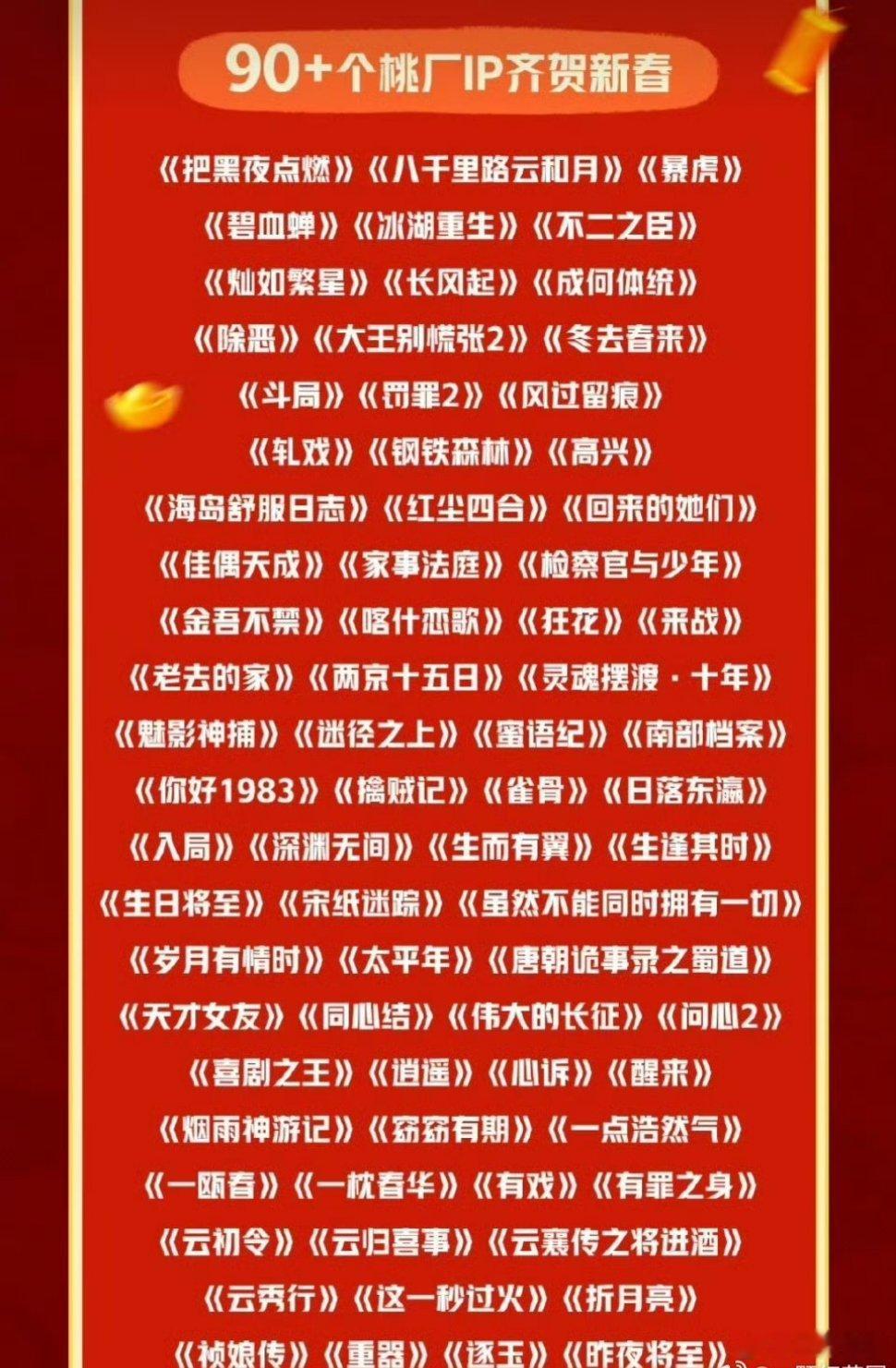 爱奇艺新春物料90+待播剧，大家最期待哪部剧？ 