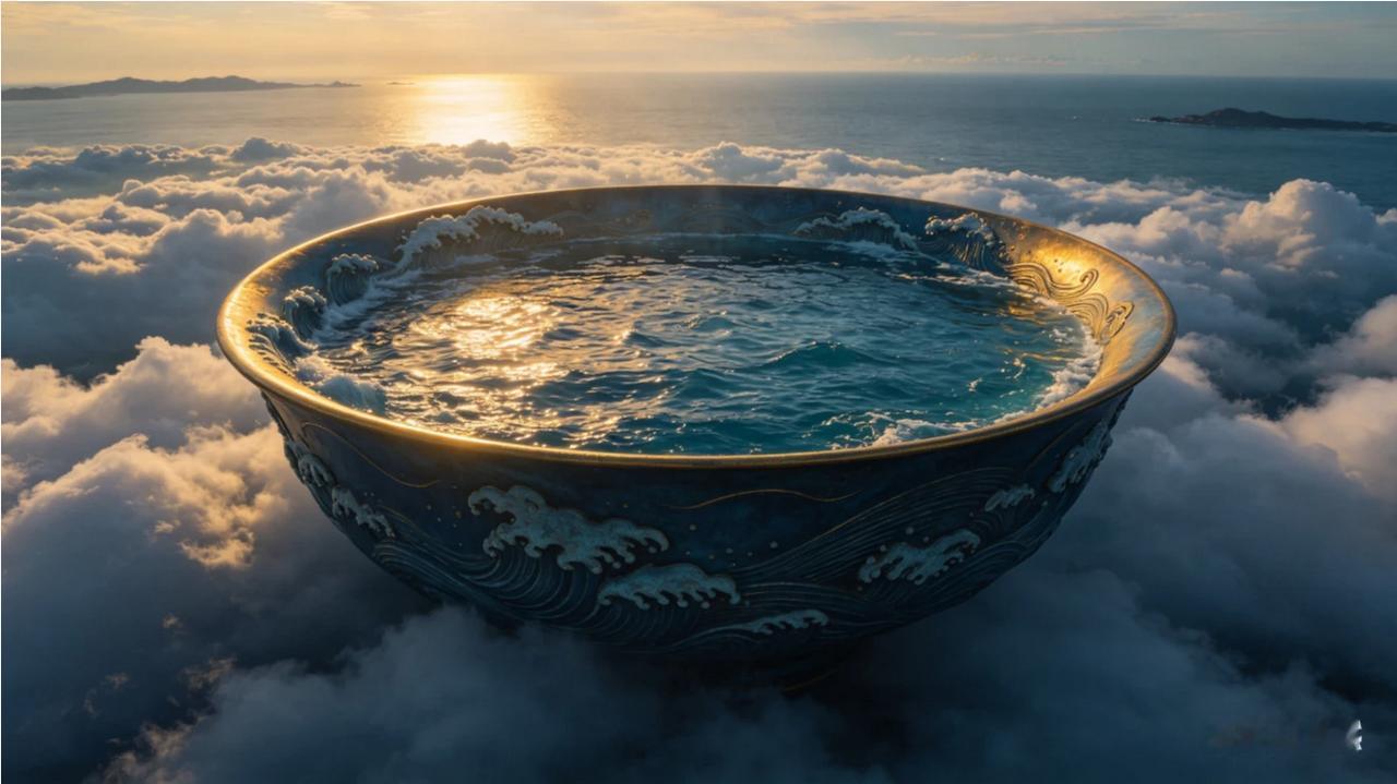 上联:搬倒昆仑横作枕
        下联:填平沧海作茶碗//@神秘旭日uOrs