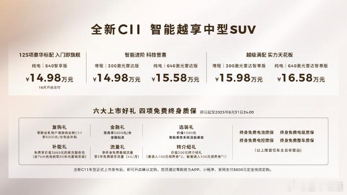 零跑C11飘了，这个价格 ​​​