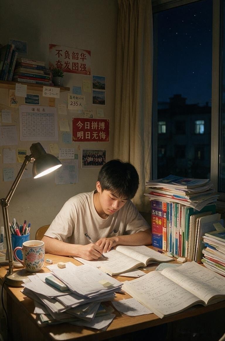 退休老教师说：
一个高中生，如果他想堕落，任何人都拦不住，他要是想成长，再困难的