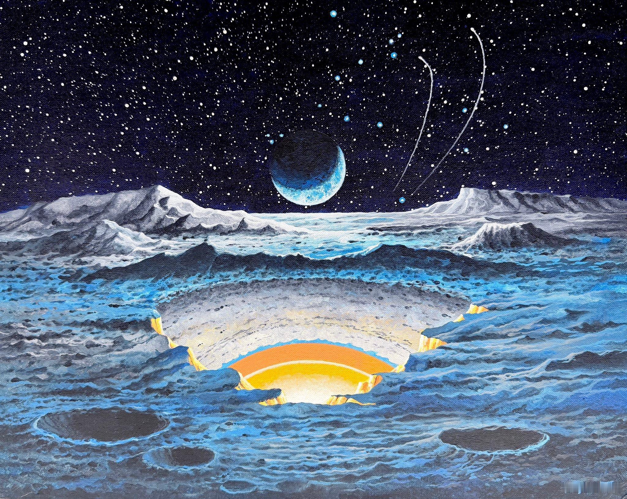 月之穴by Steve R Dodd 