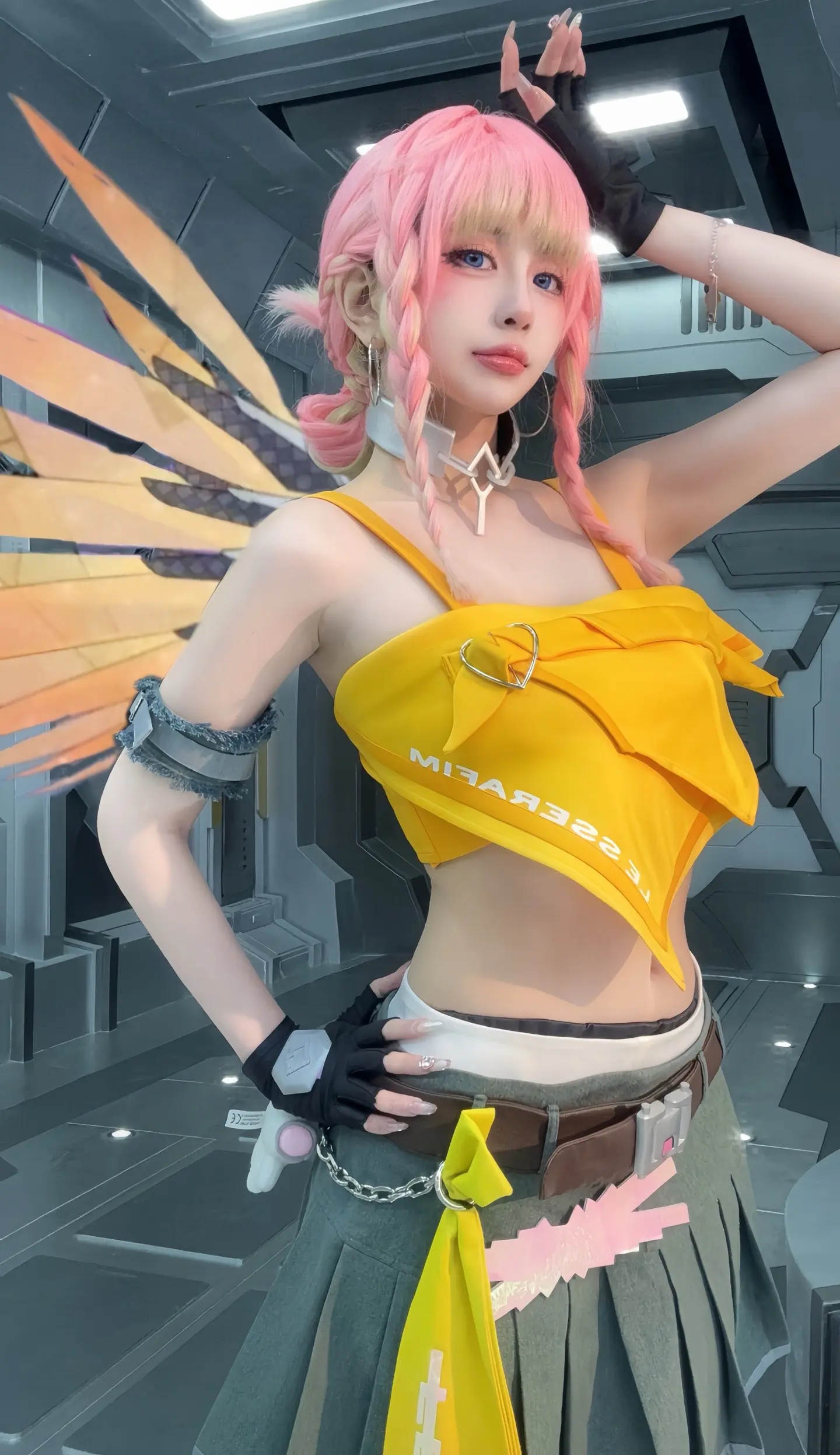 是天使 我们有救了。