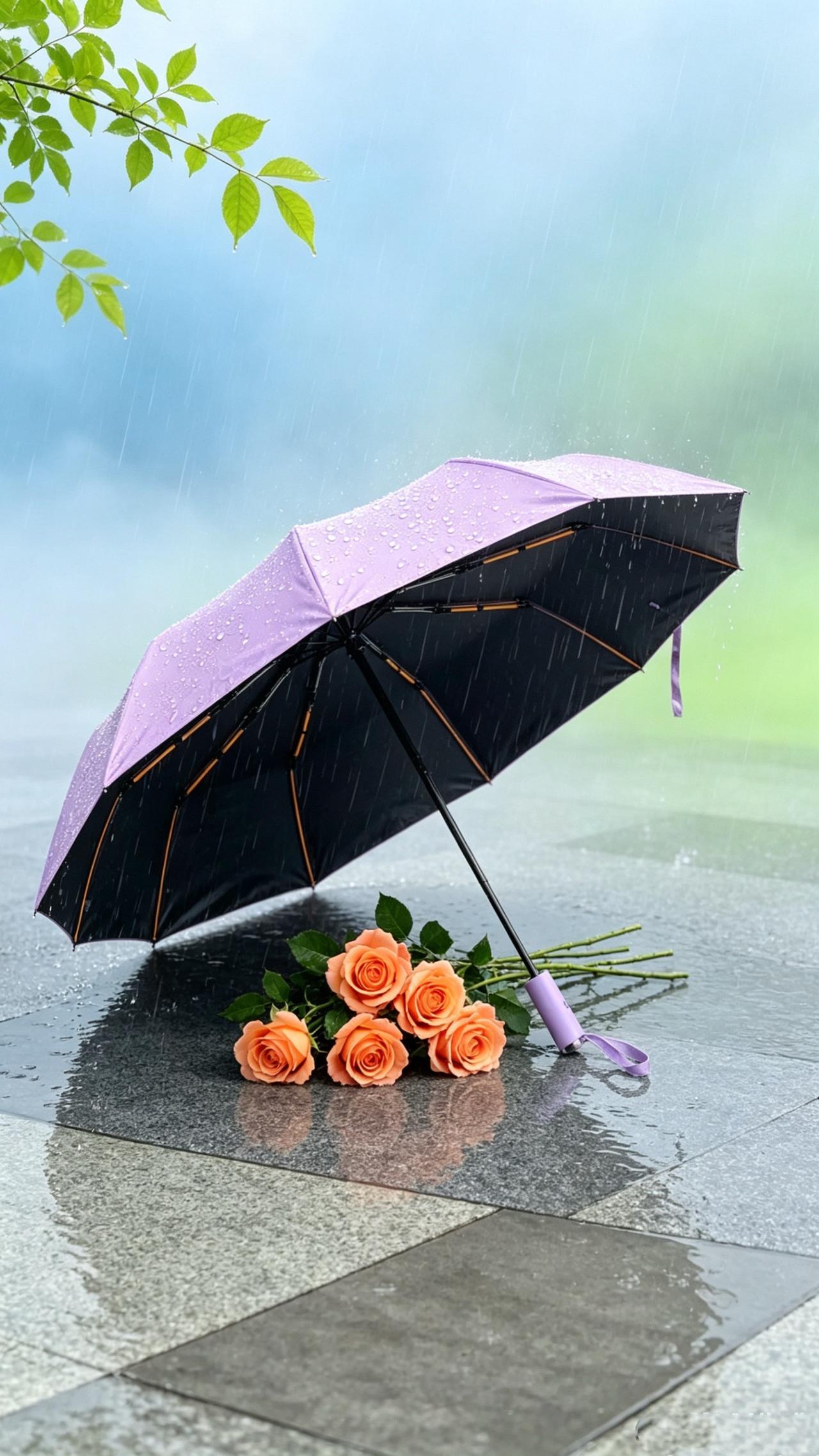 轻便折叠雨伞 雨伞