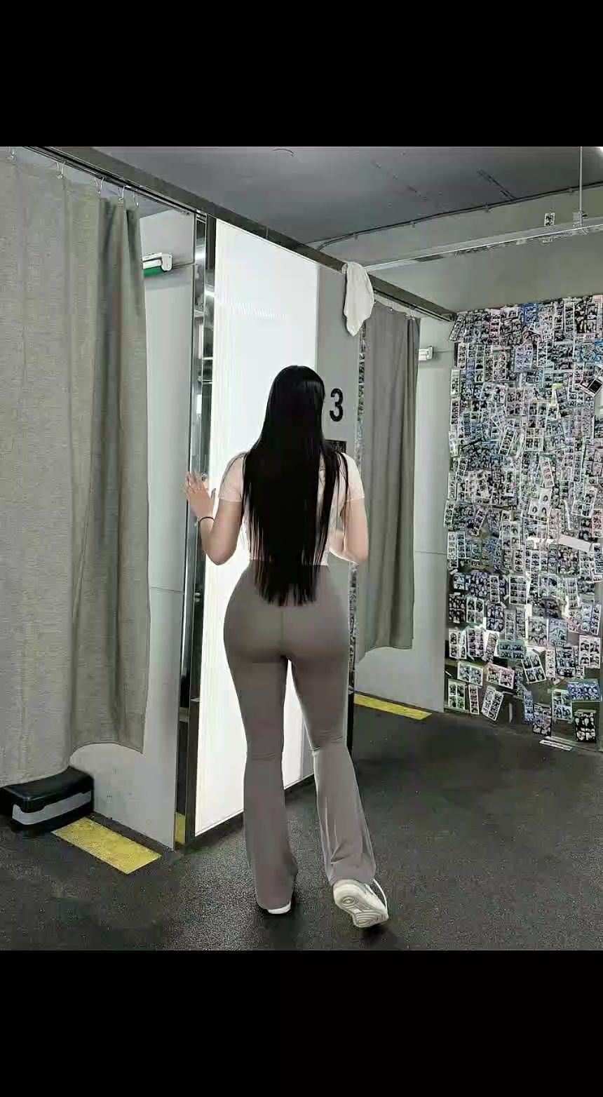 爱健身的小姐姐