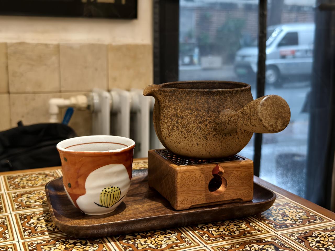 下雨天，喝茶，陈皮花椒红茶。[笑][心]  ​​​