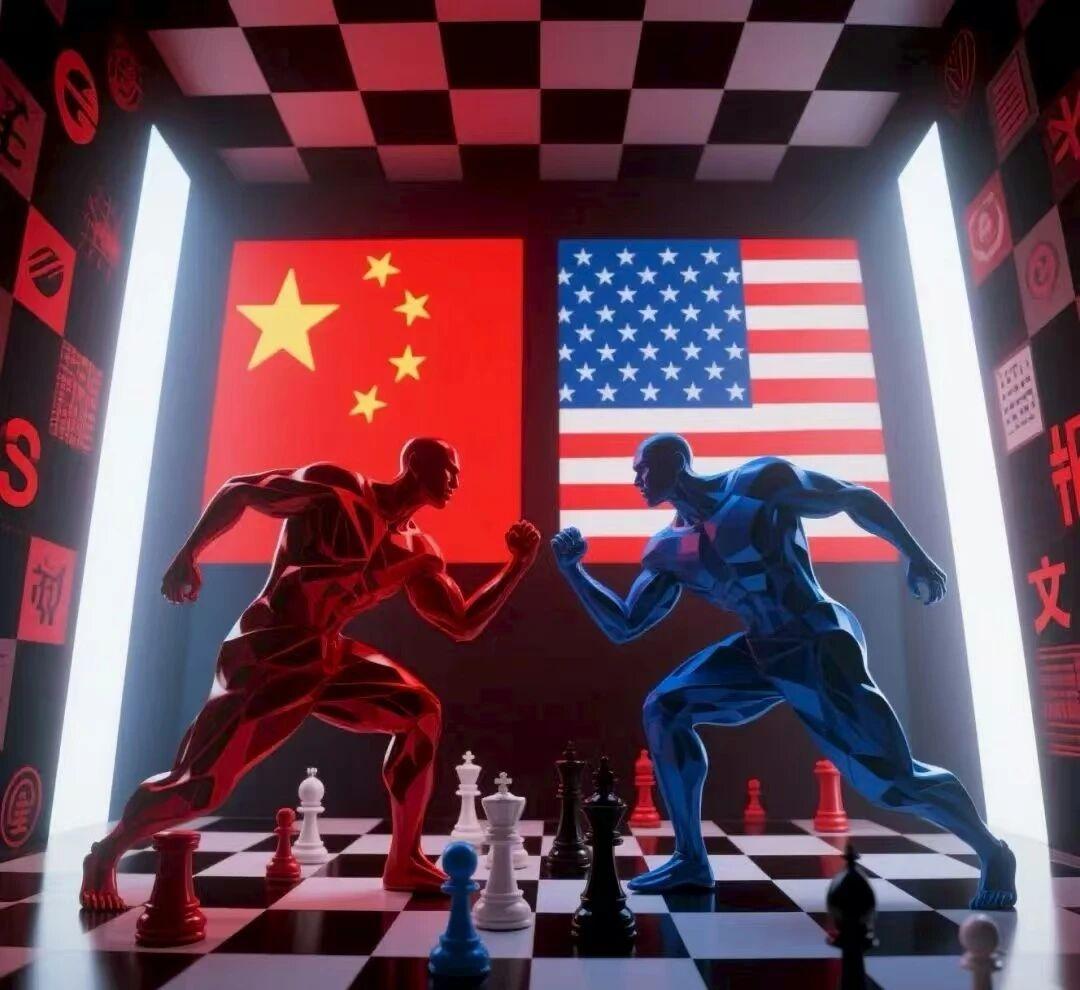 昨晚懂王发了一贴，美股直接崩了。
东大西大搞起，重新燃起战火。
安全自主可控就是