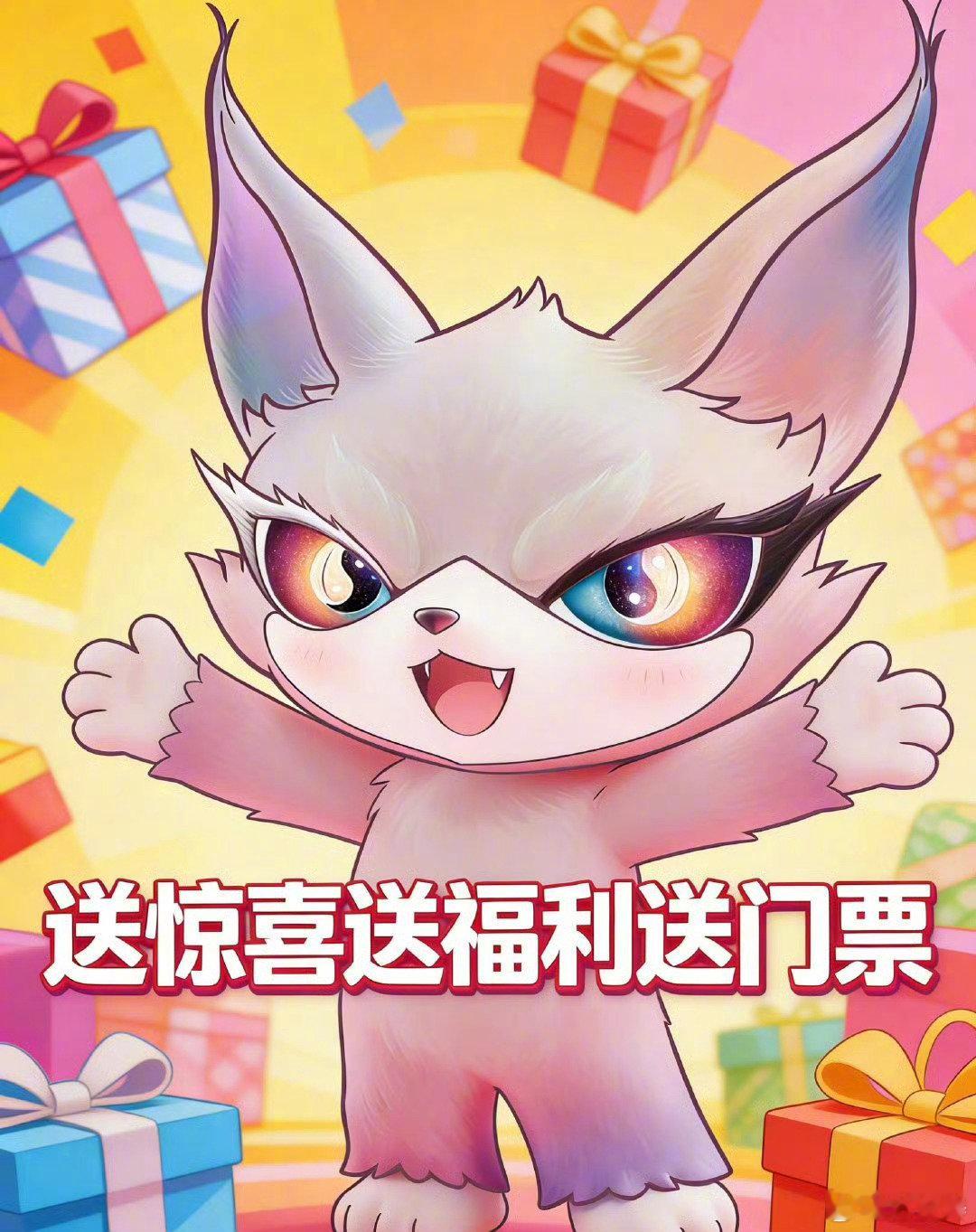 喵娲娲 微博之夜送票永动机  刷微博新日常：早中晚三刷喵娲娲，生怕错过任何一条送