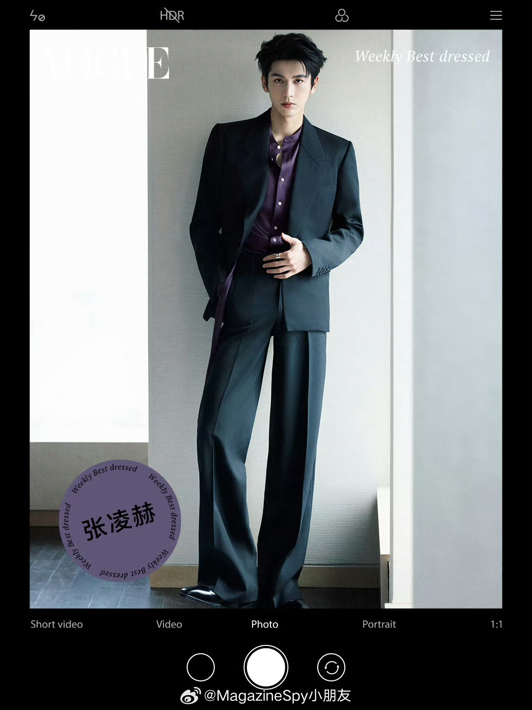 VOGUE一周最佳穿搭 （05.18-05.24）男星：肖战、王源、张凌赫、Fe