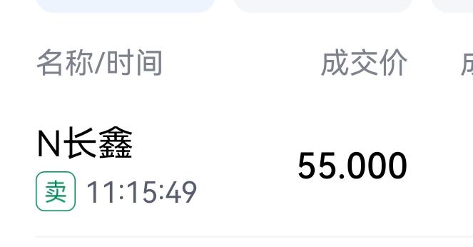 早上随便定个觉得离谱的价，没想到卖在了最高点。