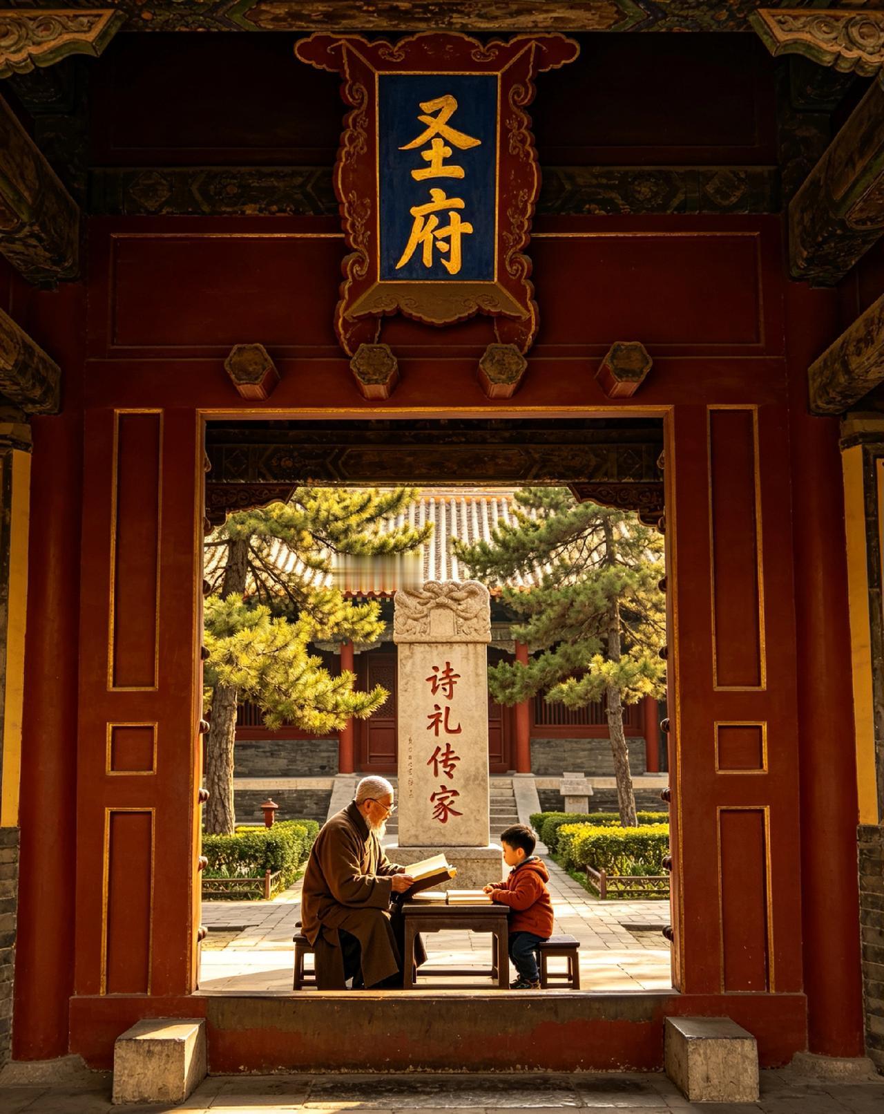 孔府承载儒家文脉，世代传承圣贤家风