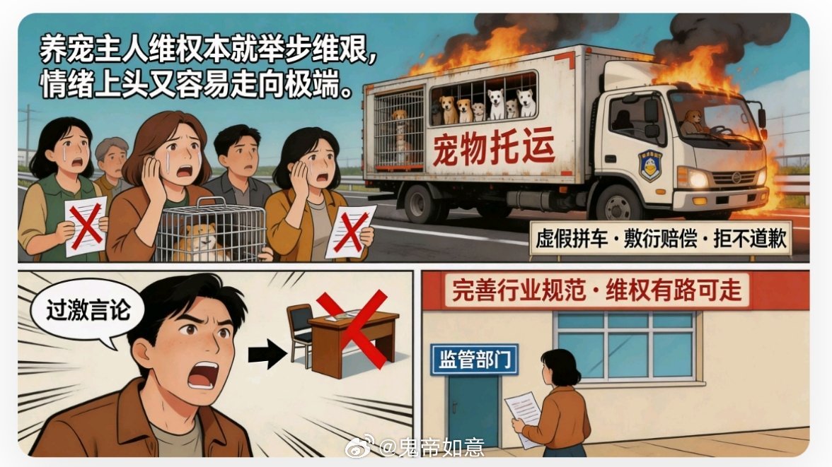 托运车起火23只宠物死亡主人发声【养宠主人维权本就举步维艰，情绪上头又容易走向极