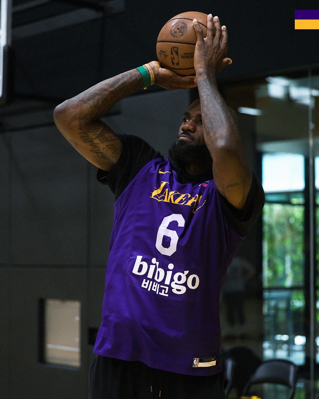 Putting in the work☀️湖人国度