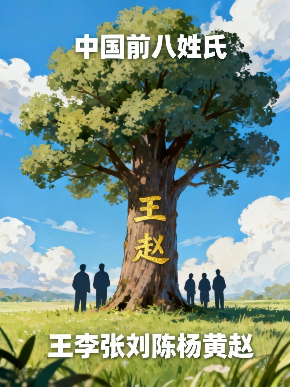 📢咱中国这排名前八的姓氏可太有门道了。
王姓以 1.015 亿人稳居榜首，不愧