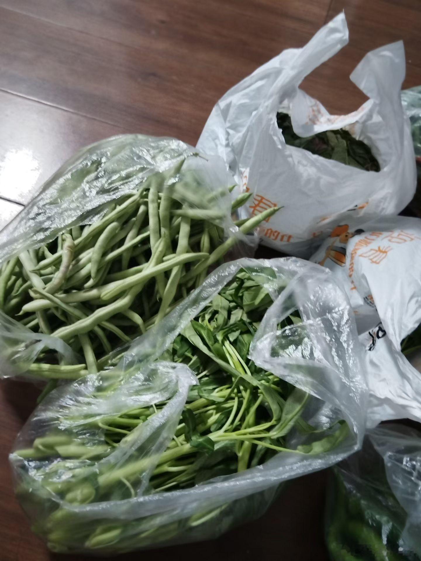 最节俭的人投胎到我家了我这人挺有福气的，身边总有人惦记着。朋友家自己的小菜园丰收