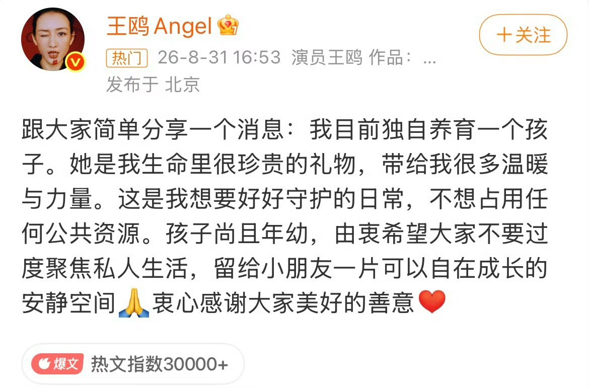 盘点内娱那些去父留子 独自抚养孩子的女明星内娱独自抚养孩子的女明星 ​​​