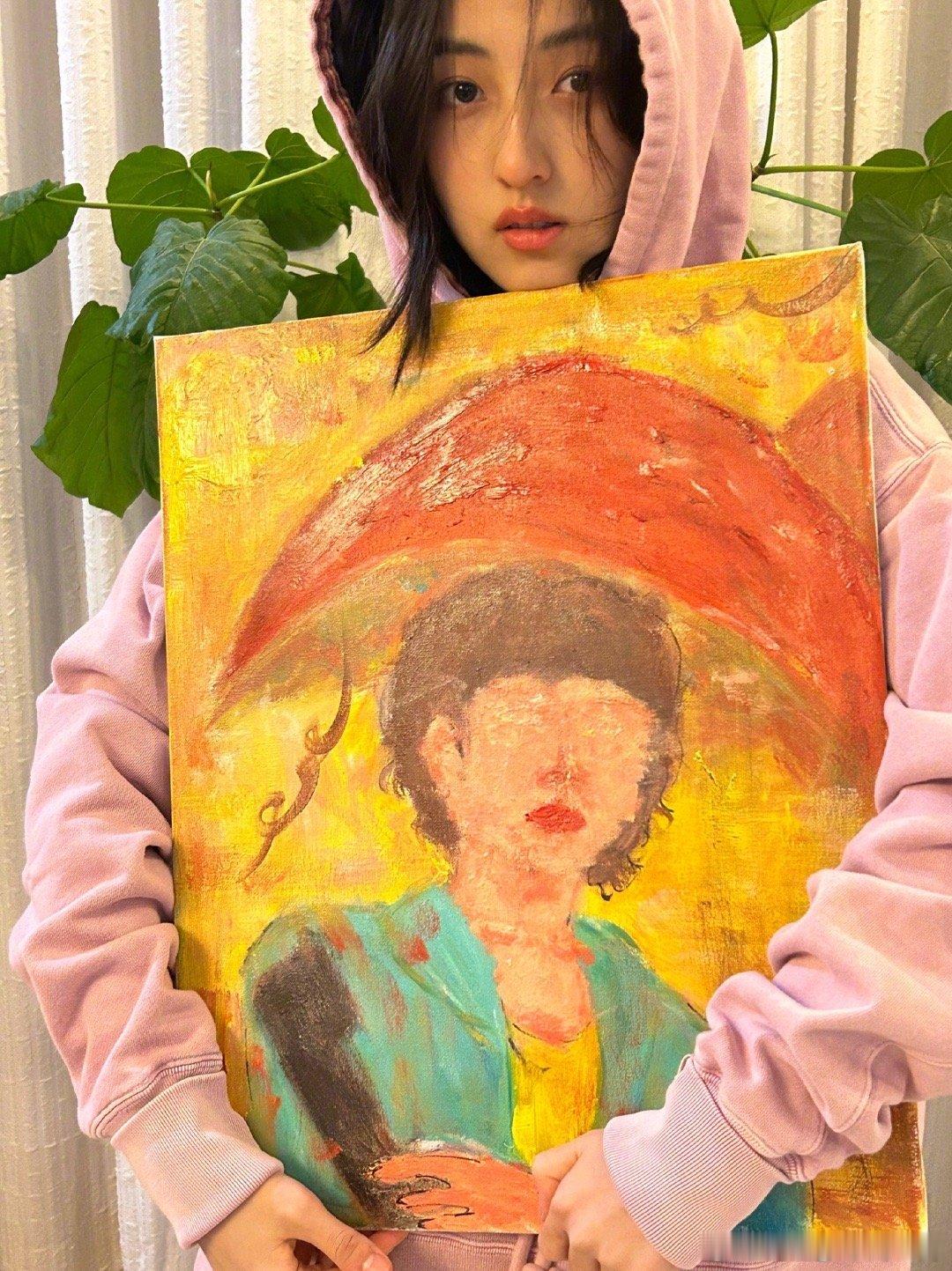 #张子枫画的林秀珊##两个林秀珊#画的好好啊妹妹 ​​​