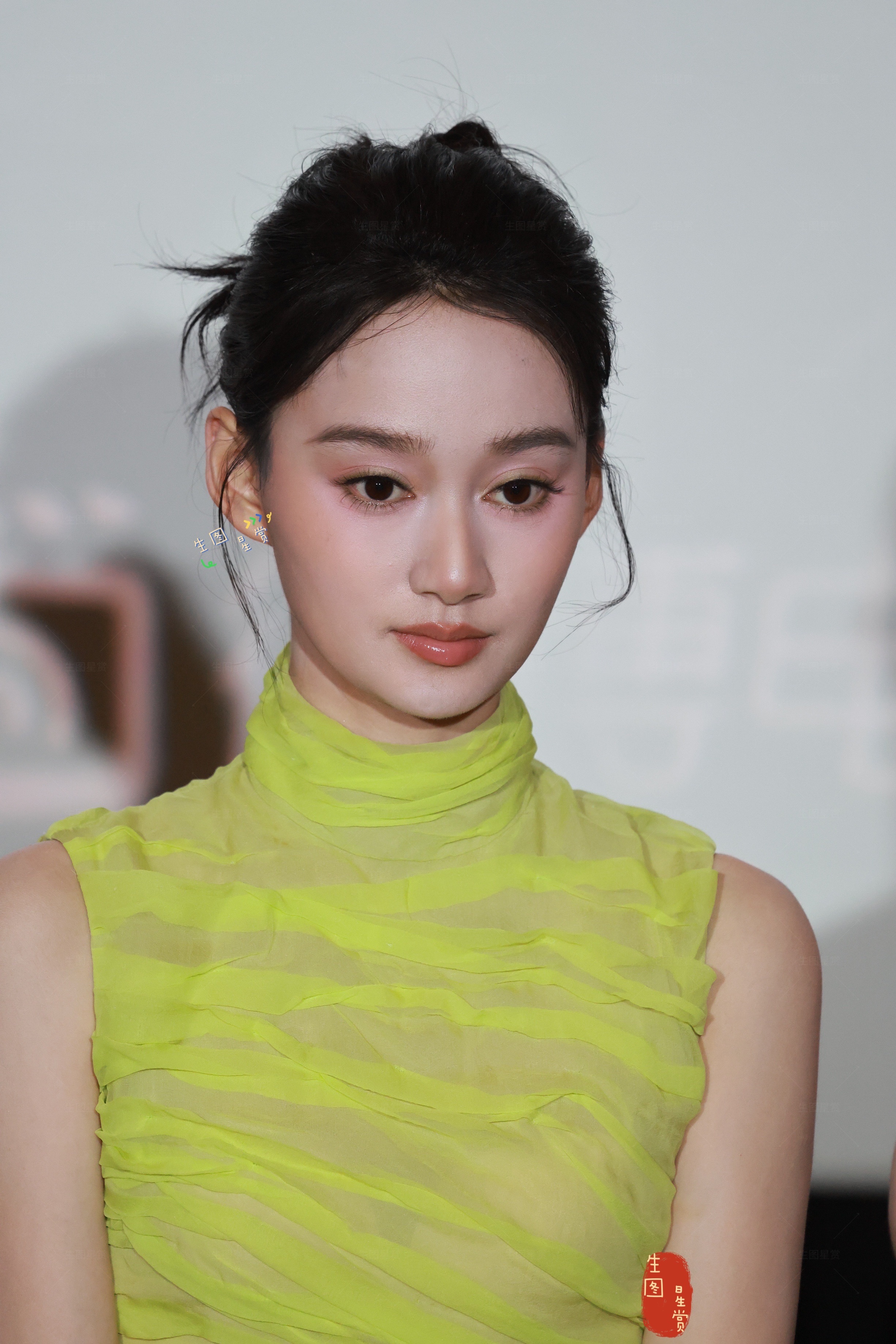 夏梦冰湖重生追剧团生图黄绿色适配春天，有美梦🍃💚夏梦赵淳儿