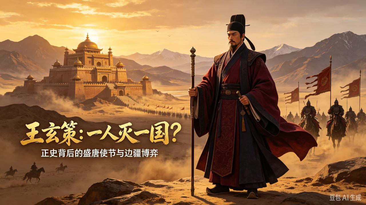 蒙曼讲唐代王玄策一人灭一国伟绩作者加速成长计划王玄策出使天竺，逢国内叛乱、使团被