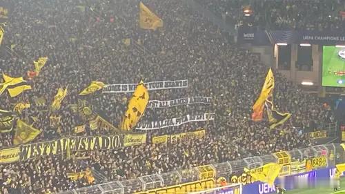 对西甲海外赛不满，多特蒙德球迷晒横幅怒斥西甲与西足协北京时间今天凌晨，在欧冠联赛