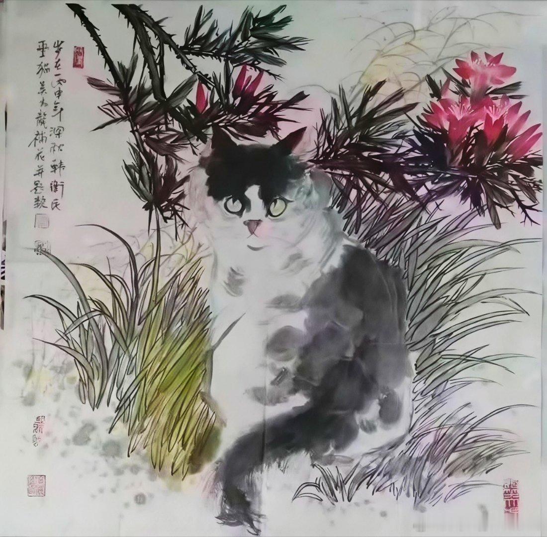 名家作品友情代理推荐分享【吴高龙】号网沟，万寿斋主，民建成员，师承于中央美术学院