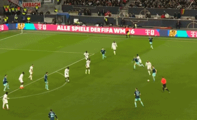 德国队凭借昂达夫的进球，以2-1友谊赛绝杀加纳…凭借这粒进球，昂达夫理应在德国队