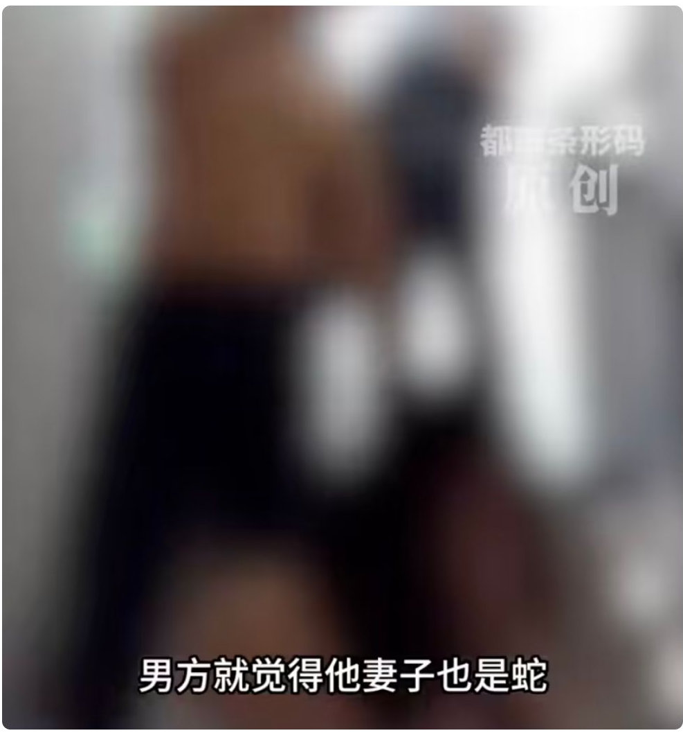 丈夫亲眼看见妻子“变身”！两人从家里纠缠打斗到27层，妻子不停捂脸哭泣，嫂子报警