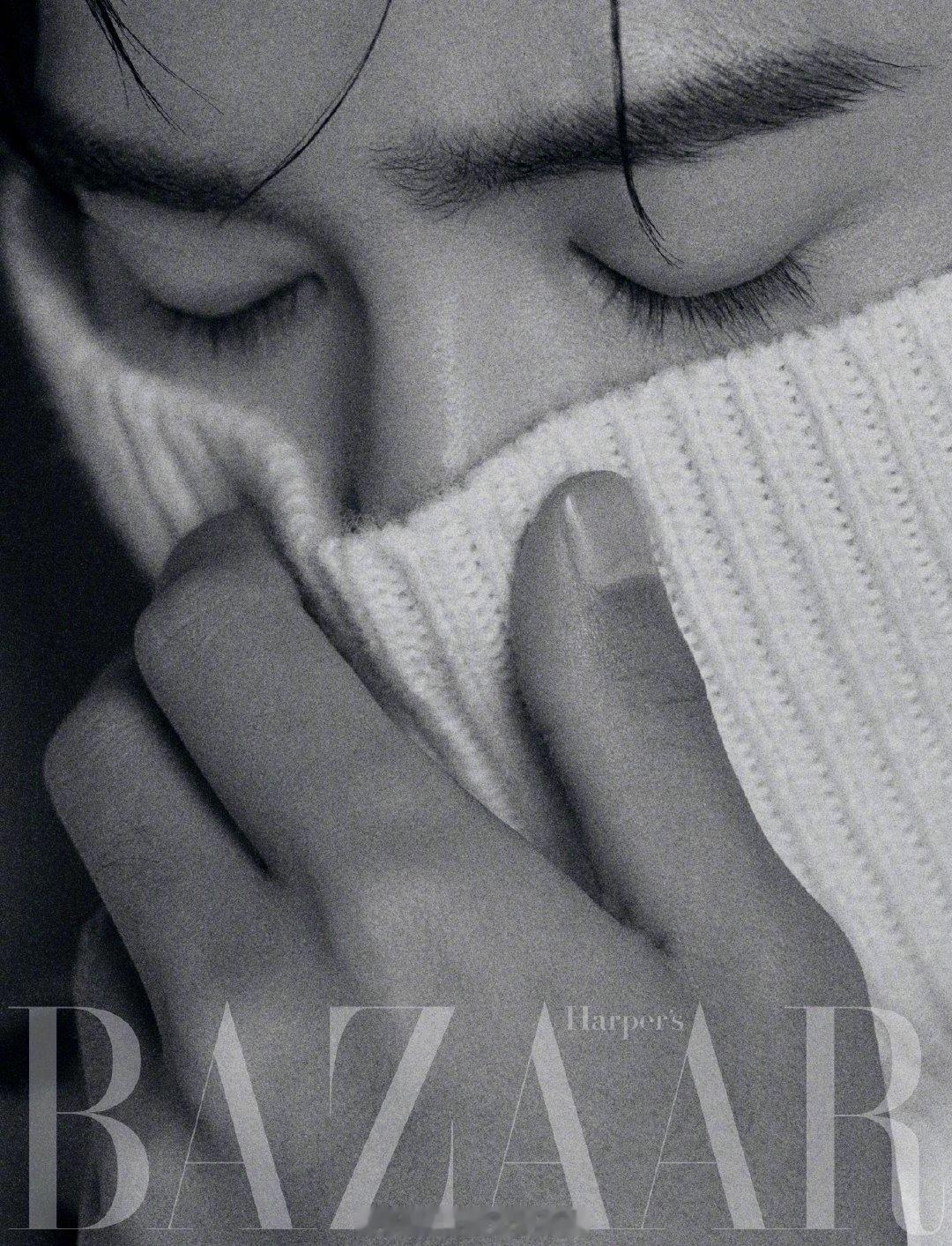 于适x  Harper’s Bazaar┊2月刊封面预告释出，光影之间，指尖与琴