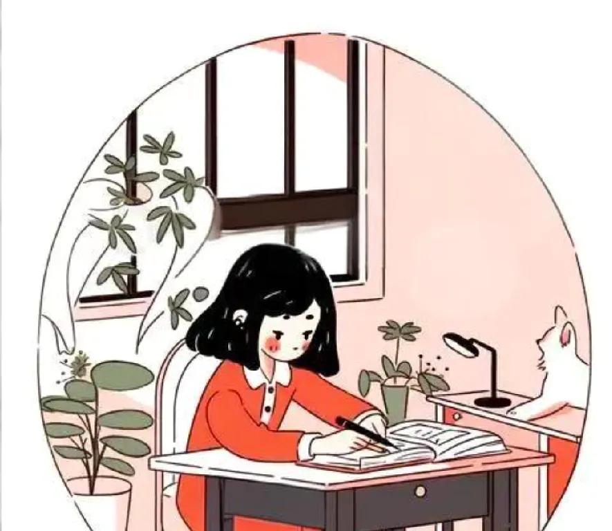 孩子放学回来开始抄一张空白的语文卷，我要给她打印，她说不行。老师让必须手抄，抄完