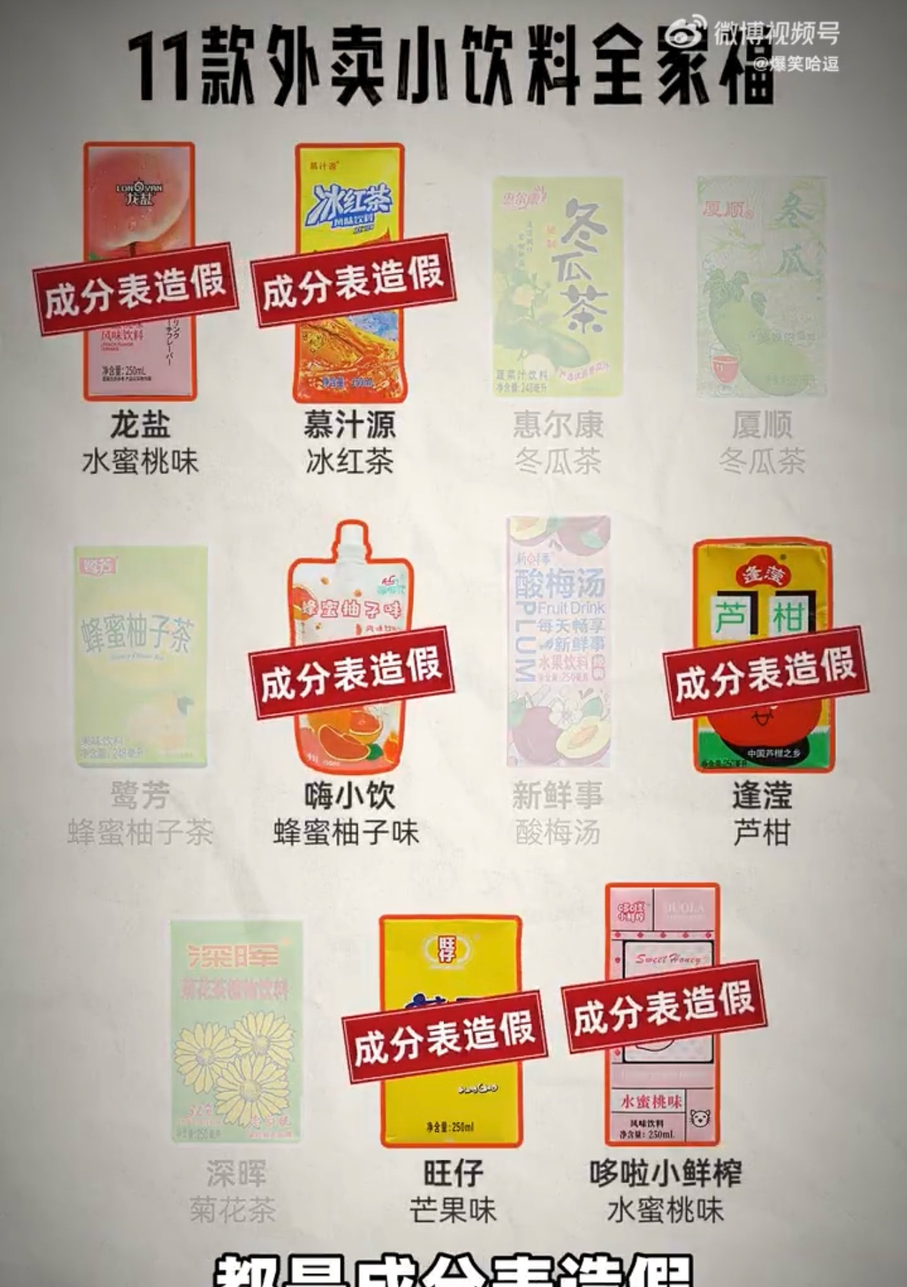 真的建议不要喝点外卖送的饮料 送的杂牌子饮料我一般都扔了，能选择的话我都选矿泉水