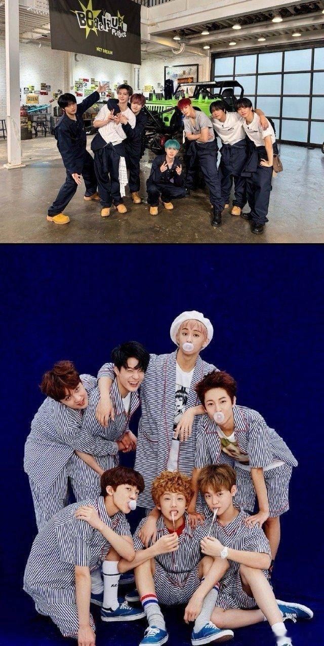 主打曲歌词“按自己节奏来”简直梦梦子本体！MV里七个人拽得路过的蚂蚁都要敬礼，今