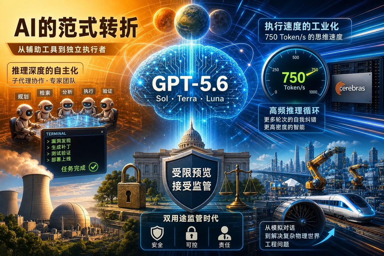 【GPT-5.6 Sol：当大模型从“聊天搭子”进化为“数字特工”】

Open