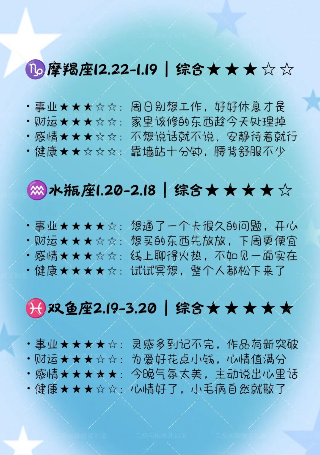 十二星座明日运势（2026年8月9日）十二星座每日运程十二星座每日注意 周日愉快