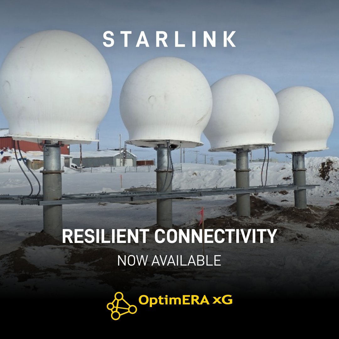 OptimERA xG 在阿拉斯加Utqiagvik完成Starlink设备部署