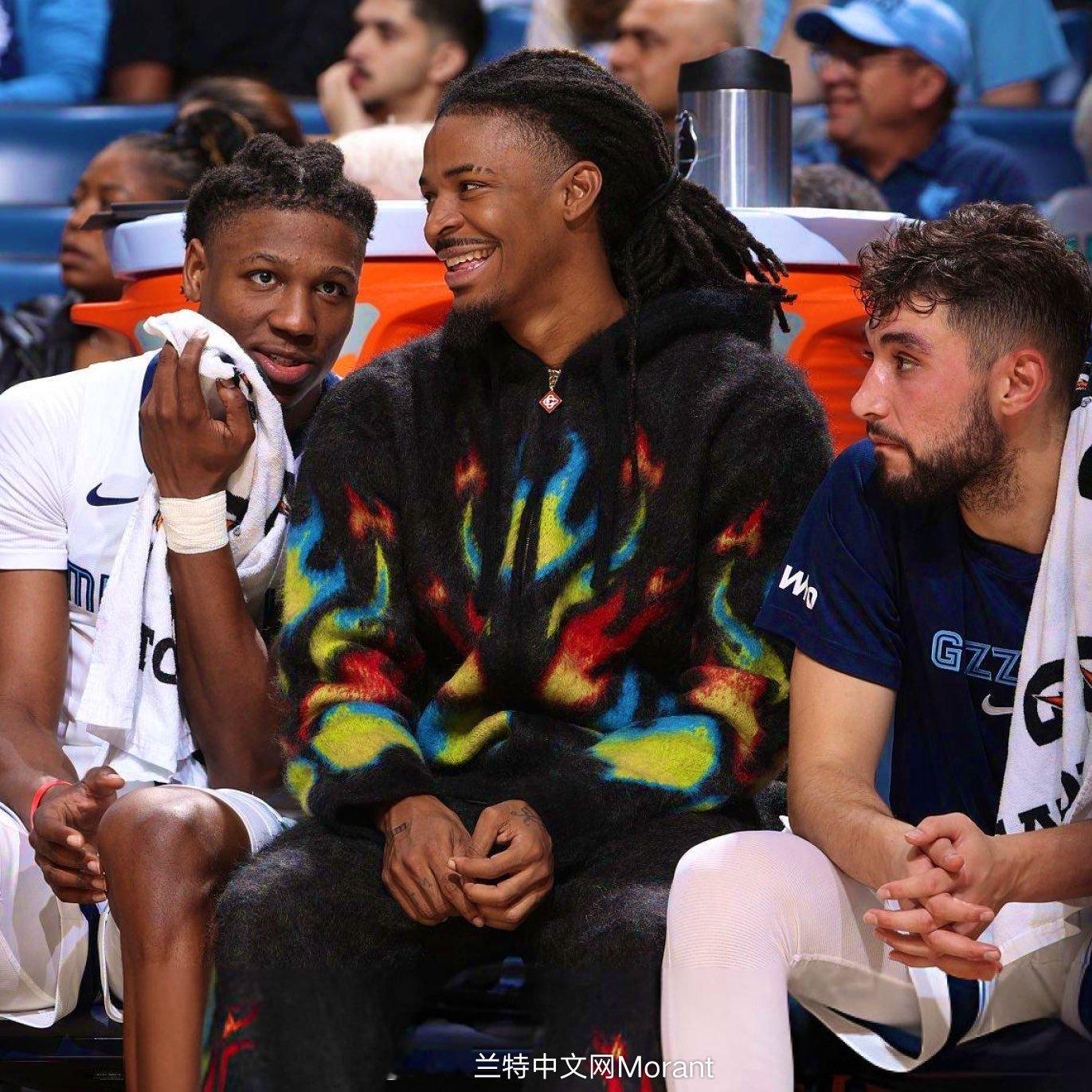 看起来还不错～ 莫兰特nba ​​​