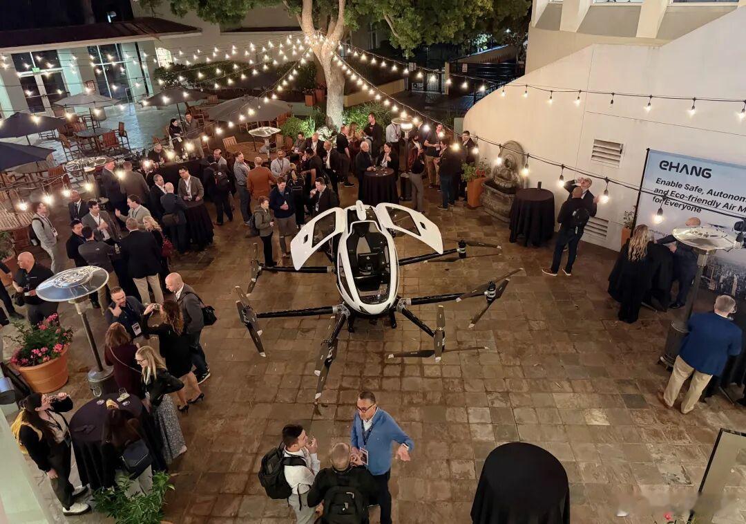 亿航智能受邀出席在美国硅谷举办的eVTOL USA大会，作为唯一参会的中国科技企
