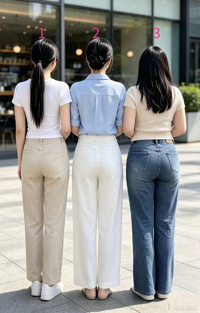 只看背影，哪个才是生过孩子的妈妈？ 