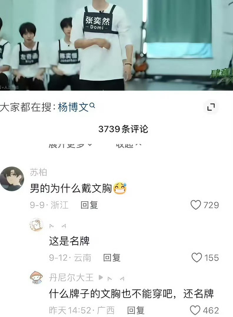 男孩子文胸戴起来 ​​​
