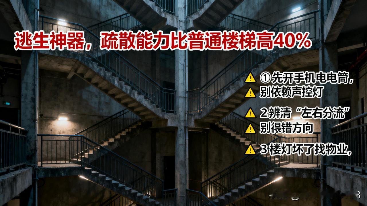 湖北襄阳一女子等电梯太久改走楼梯，结果撞见 “剪刀梯” 还没灯 —— 黑暗里摸黑