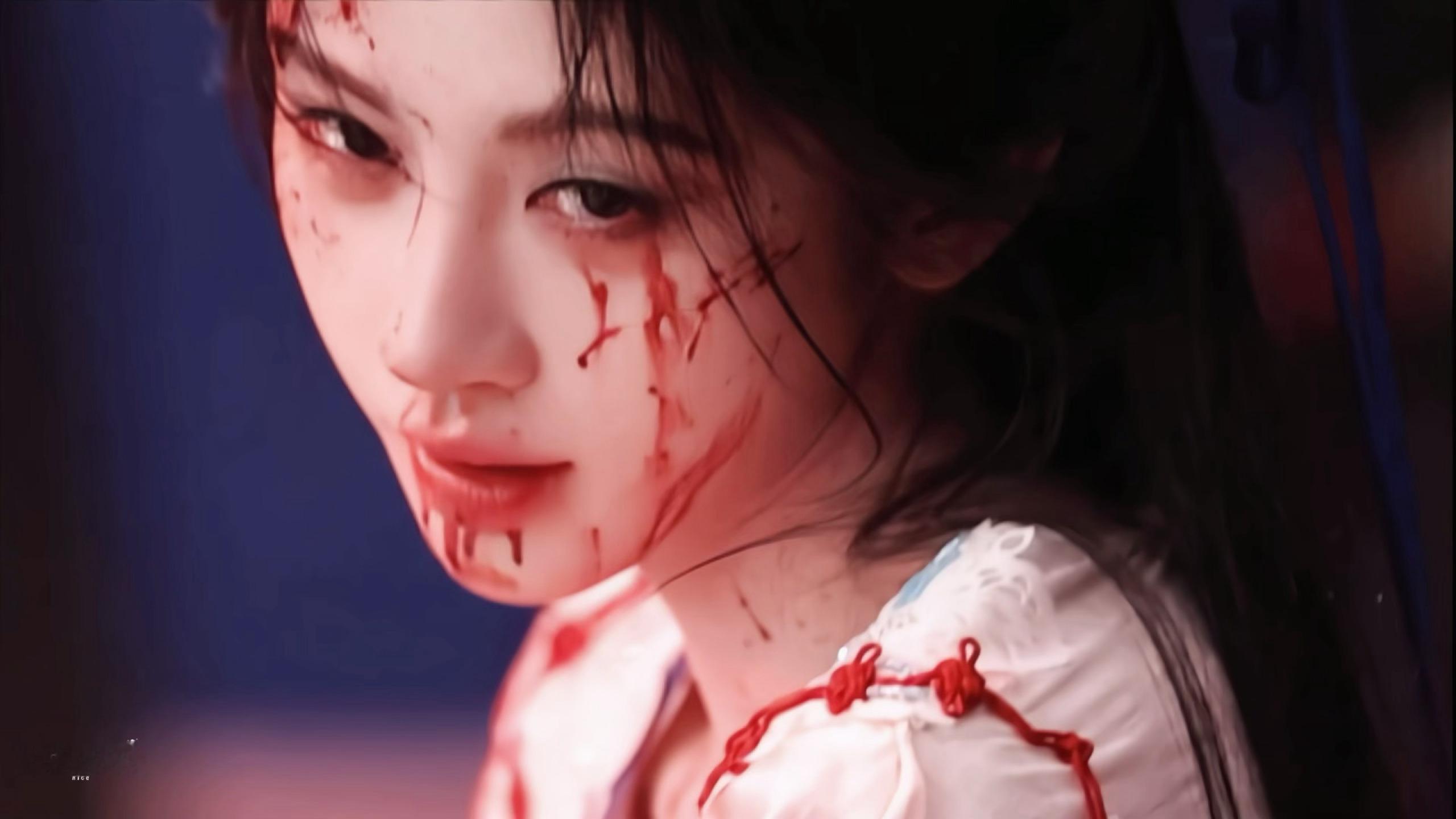 老天爷鞠婧祎这个血色回眸美的太震撼🩸 