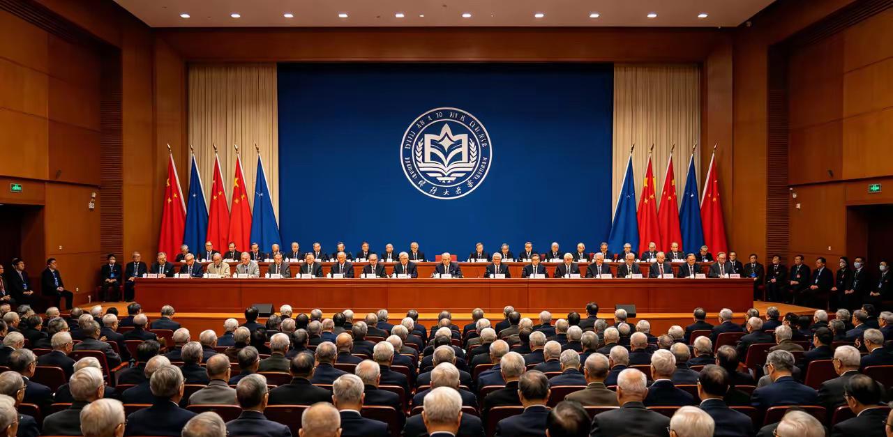 昨晚看到的一幕，眼泪差点没绷住。
8月9日，哈尔滨工程大学。200多位院士专家，