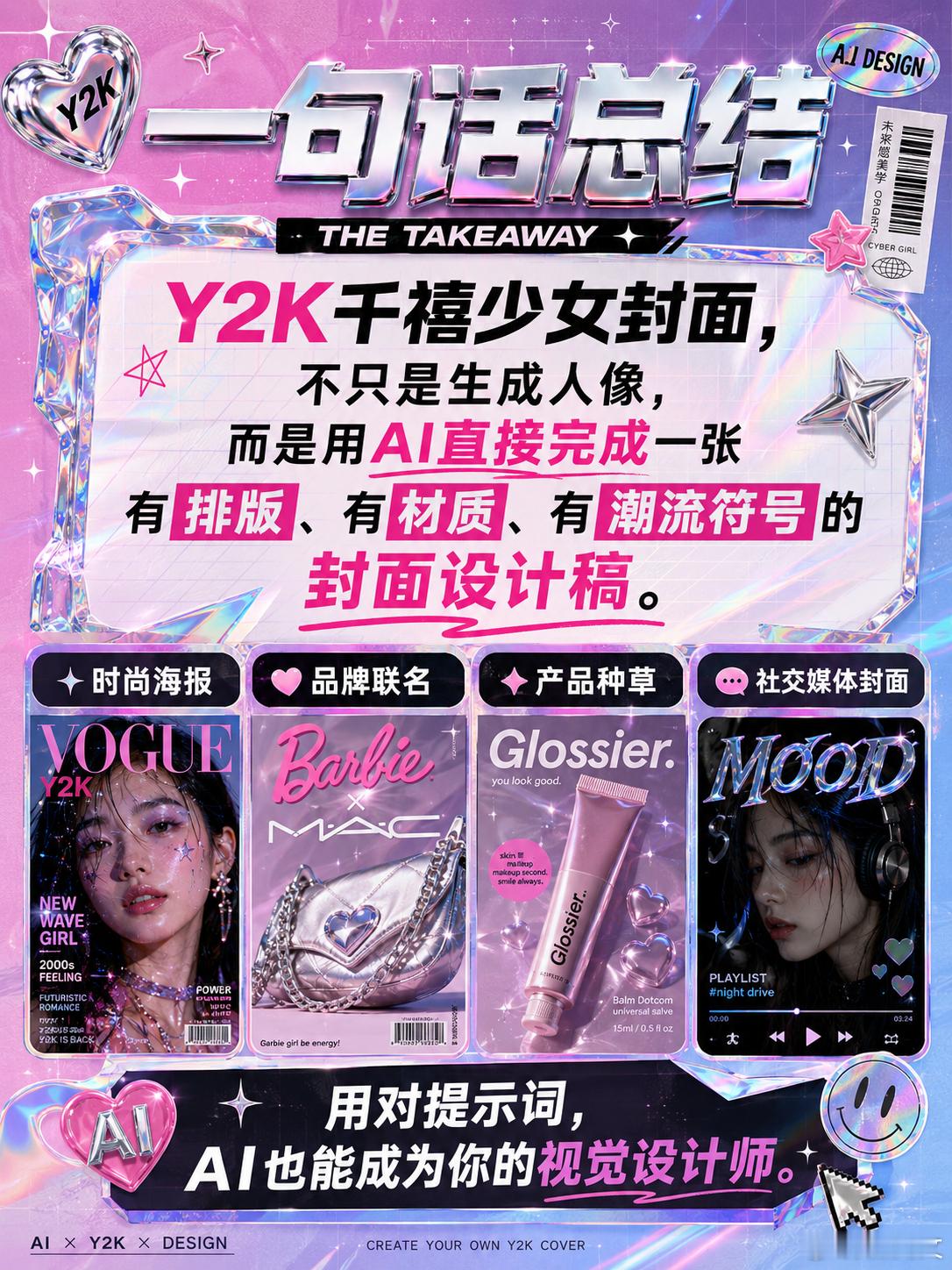 今天这个词，适合想用 AI 直接做出杂志封面级海报的人。很多 AI 图的问题是：