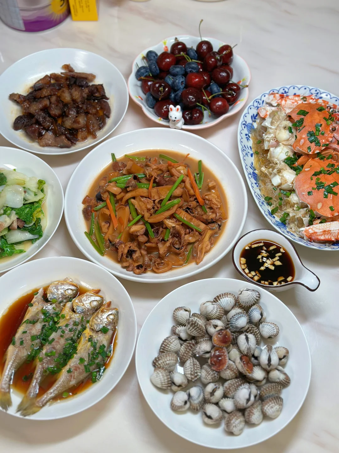 吃个2张价位左右的家常菜 被骂炫富呵呵😂