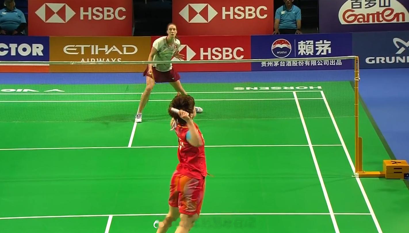 2026年汤尤杯 中国 1-0 丹麦 女单 王祉怡 21-11 21-14 莱恩