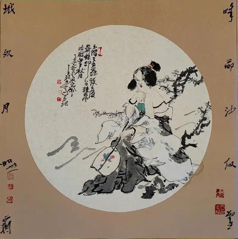 上联：梅蕊凝玉迷才子
下联：[玫瑰]

网络图片/诚谢侵删