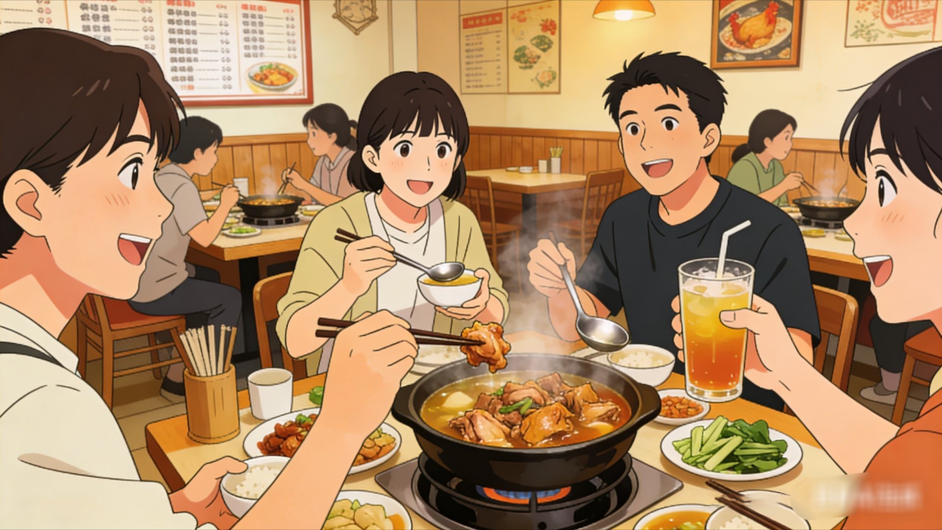 爆火鸡煲附近店铺怕太火婉拒采访哈哈，这恰恰正中网友下怀了，说不要去，就偏要去，说