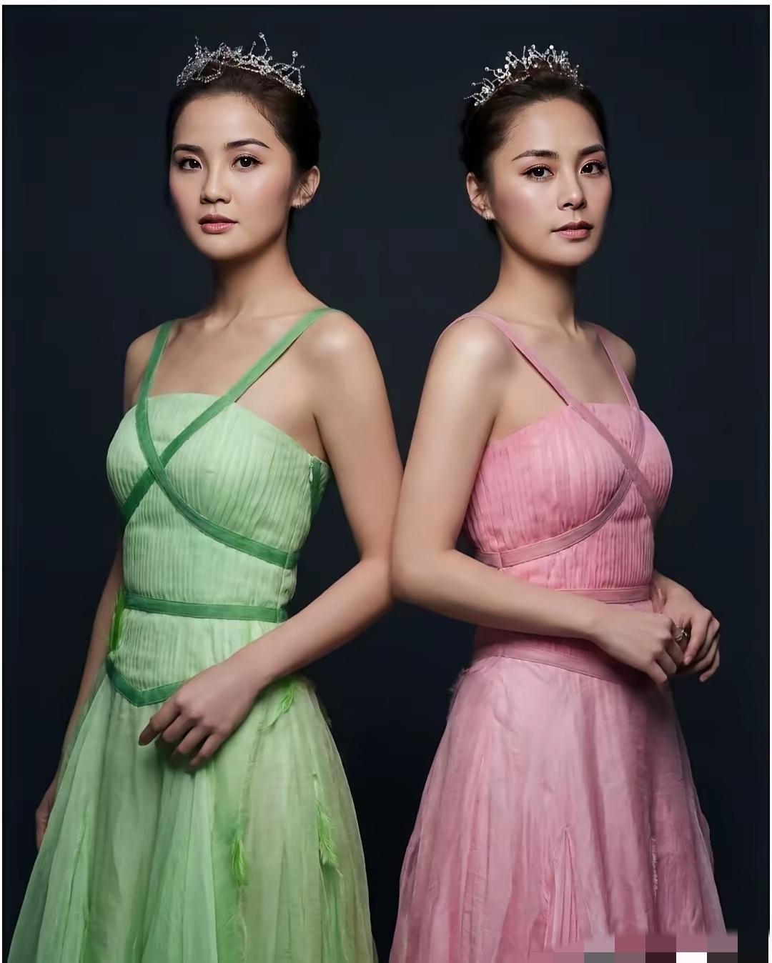 twins组合两位美女明星，长得就像真的双胞胎一模一样，你能一眼认出哪个是阿Sa