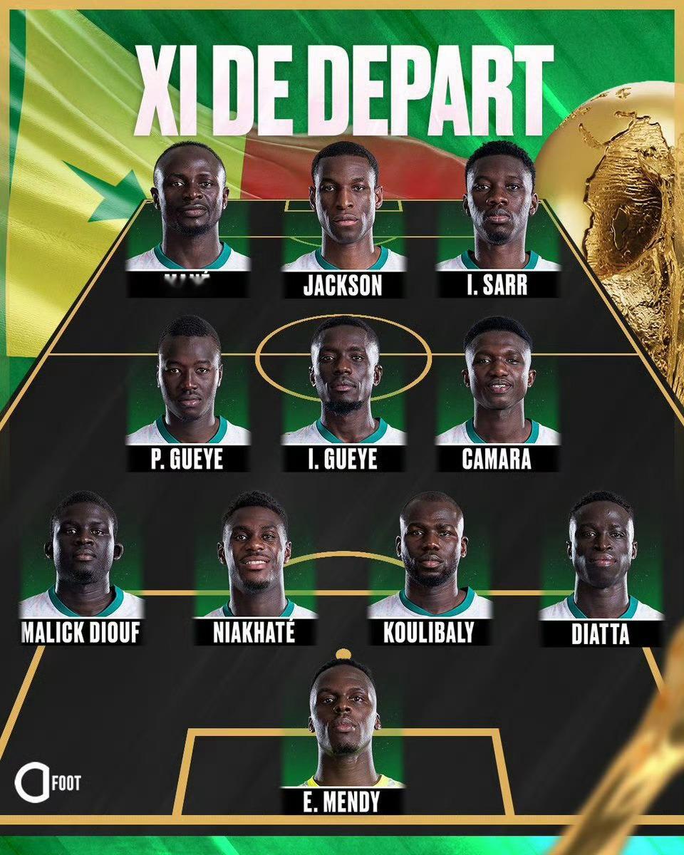 备受瞩目的N亿齐飞要来了而在塞内加尔这一边的替补席上，还有一位前海港球员待命他就