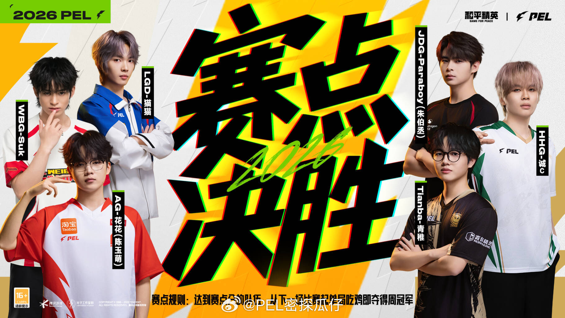 面临全新赛制，哪支战队能快速适应夺得周冠荣誉，让我们共同期待所有战队的精彩表现2